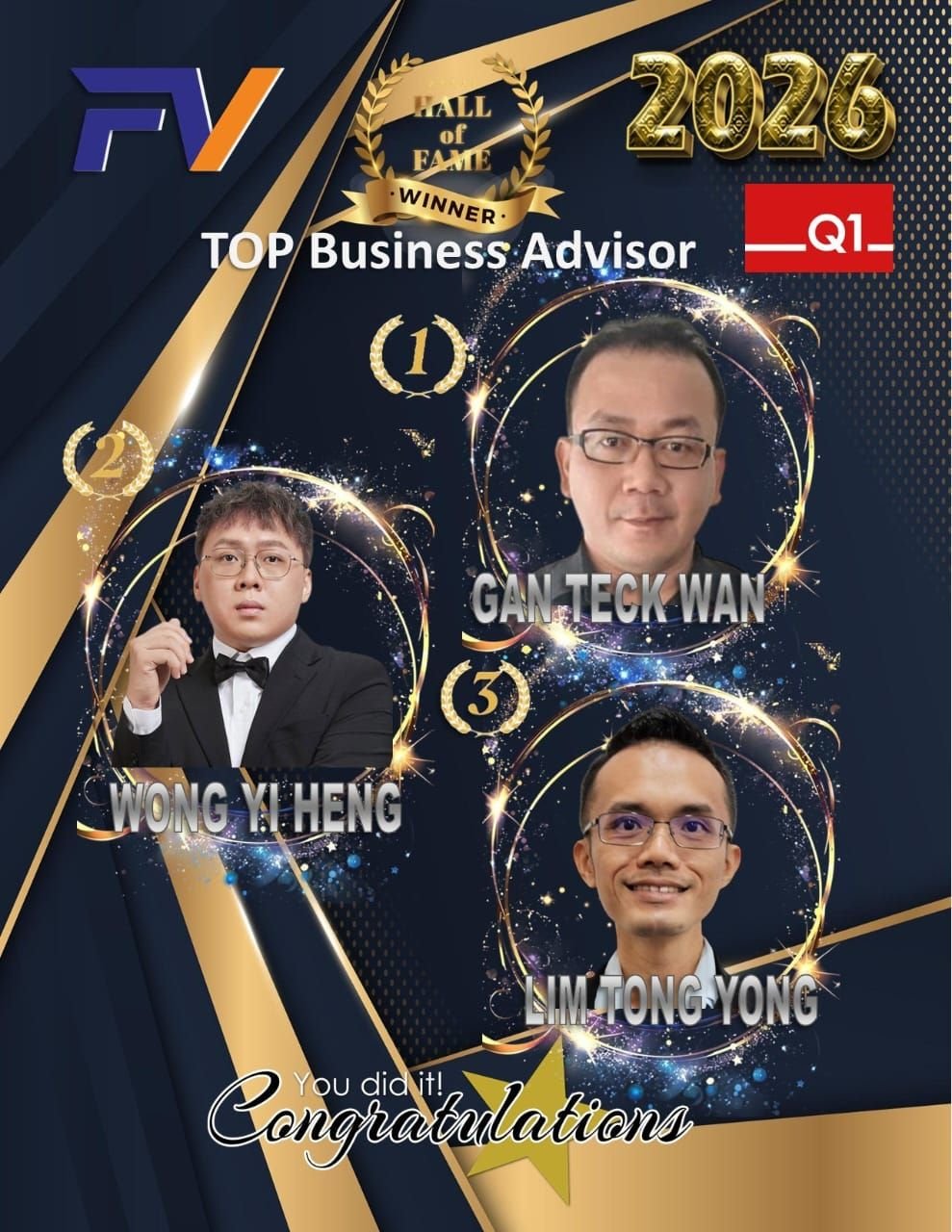 FV Award — Monthly Top Achievement — Karen Advisory
